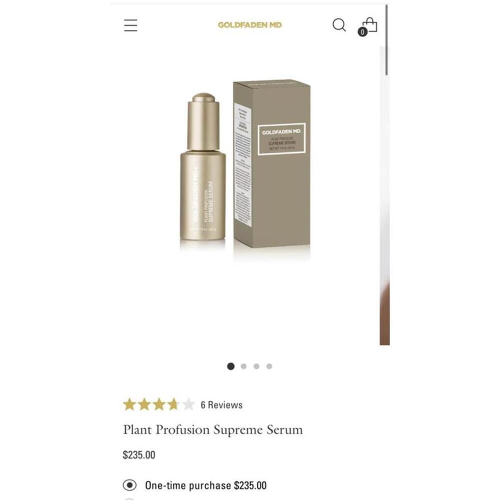 Goldfaden MD - Plant Profusion Supreme Serum - Picture 3 of 3